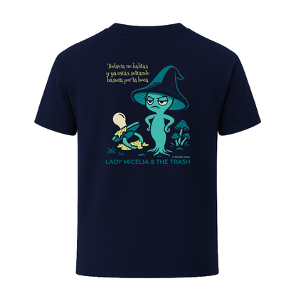 Camiseta unisex Lady Micelia & The Trash - Marino