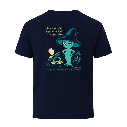 Camiseta unisex Lady Micelia & The Trash - Marino