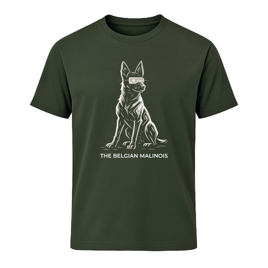 Camiseta unisex The Belgian Malinois - Verde