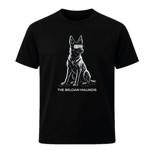 Camiseta unisex The Belgian Malinois - Negra