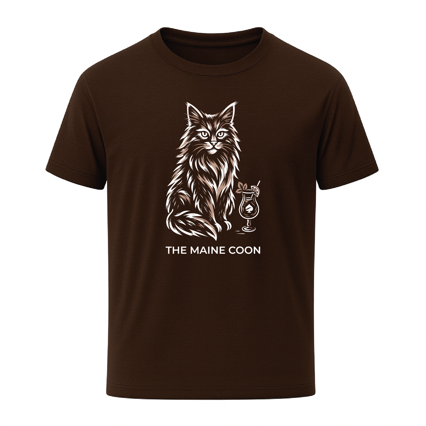 Camiseta unisex The Maine Coon - Chocolate