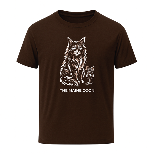 Camiseta unisex The Maine Coon - Chocolate